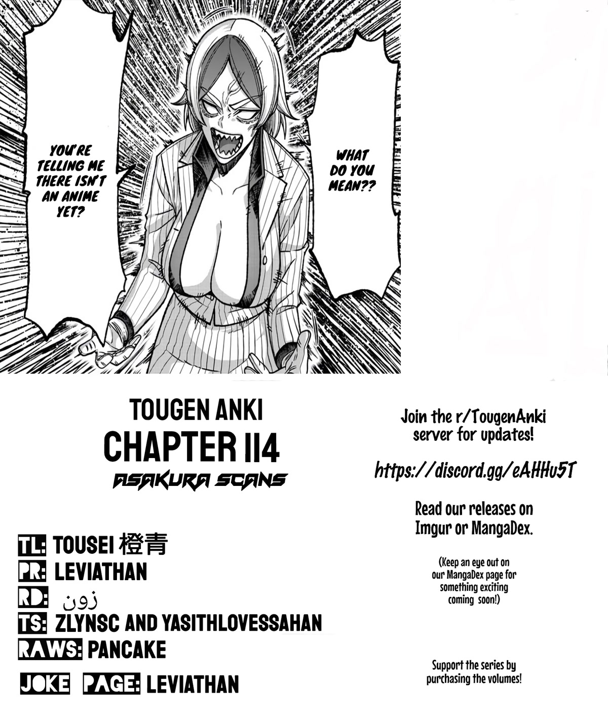 Tougen Anki Chapter 114 page 21 - Chapter 114: Destiny