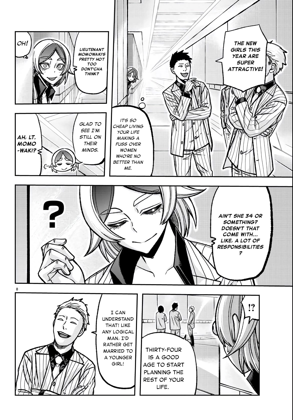Tougen Anki Chapter 114 page 8 - Chapter 114: Destiny