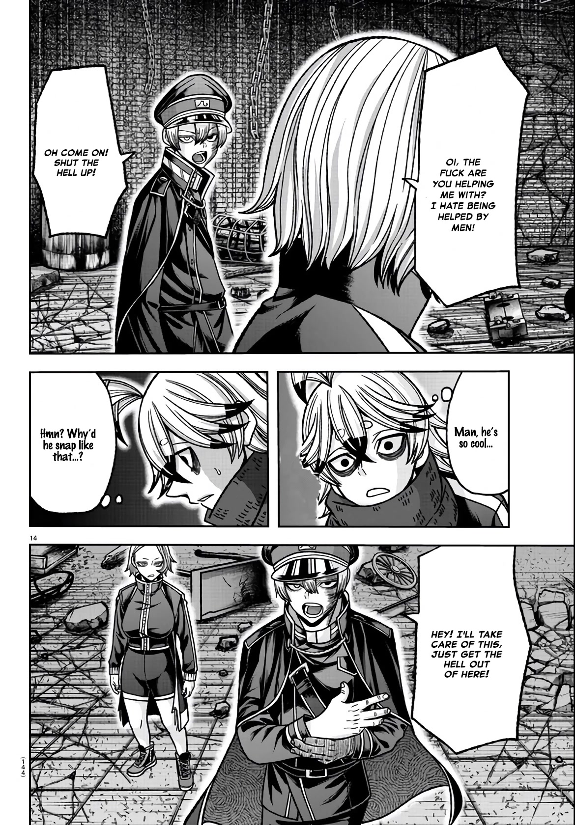 Tougen Anki Chapter 116 page 14 - Chapter 116: So Cool