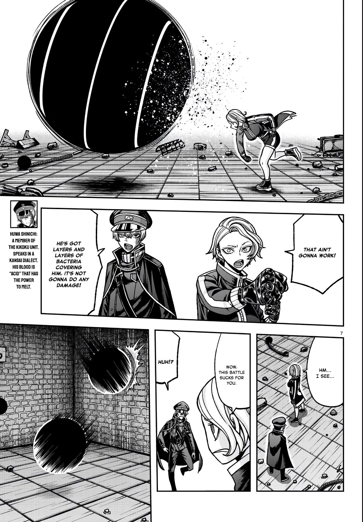 Tougen Anki Chapter 116 page 7 - Chapter 116: So Cool