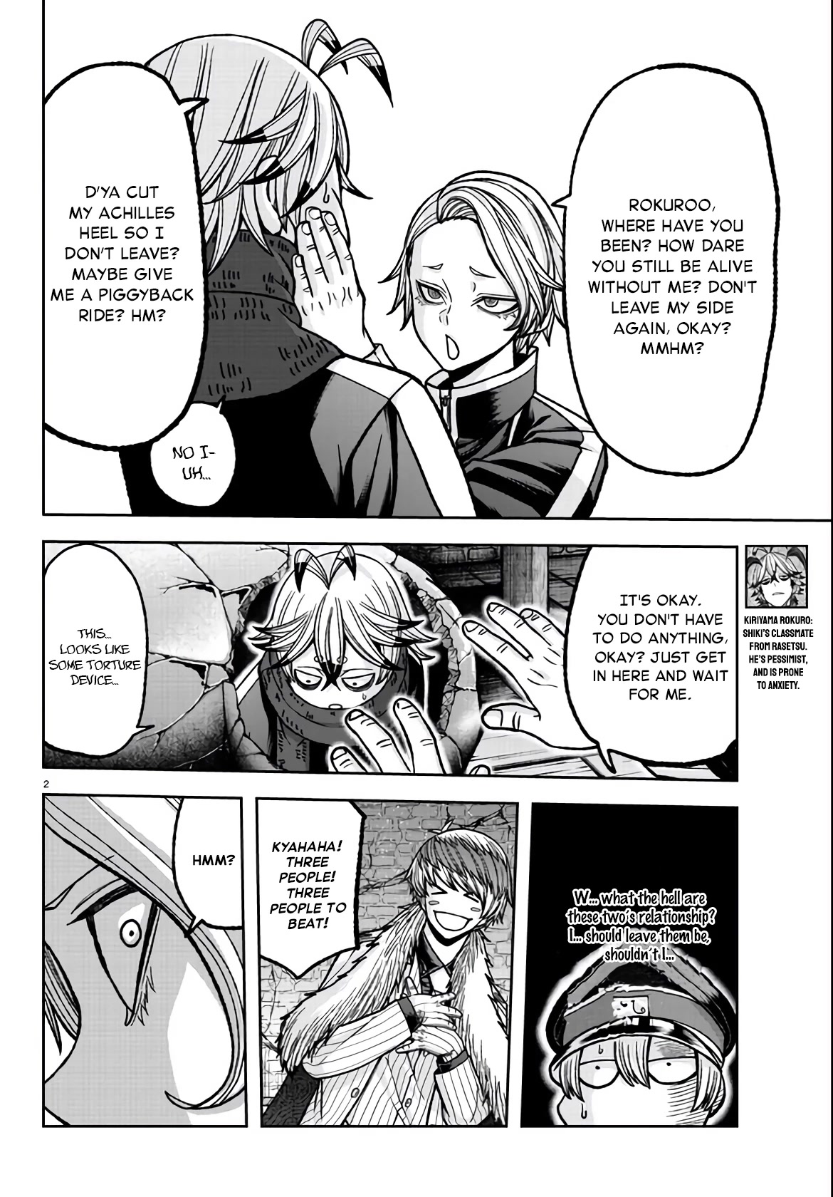 Tougen Anki Chapter 117 page 2 - Chapter 117: I Will Protect You
