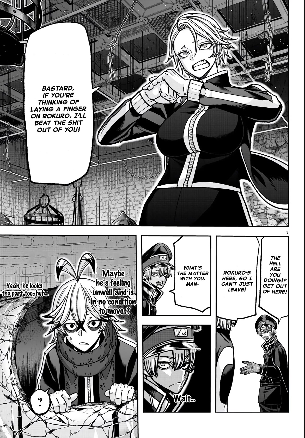 Tougen Anki Chapter 117 page 3 - Chapter 117: I Will Protect You