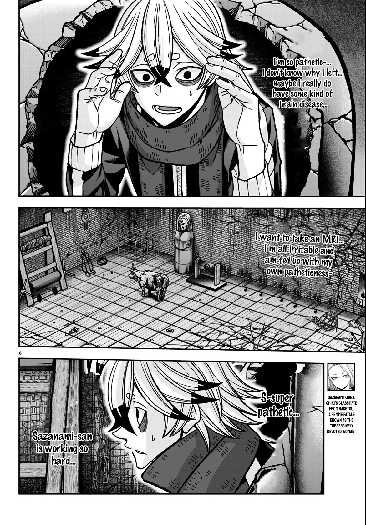 Tougen Anki Chapter 117 page 6 - Chapter 117: I Will Protect You