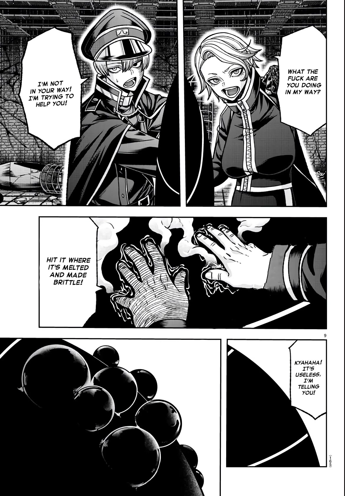 Tougen Anki Chapter 117 page 9 - Chapter 117: I Will Protect You