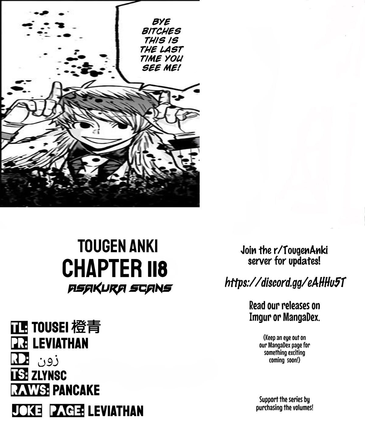 Tougen Anki Chapter 118 page 19 - Chapter 118: Future