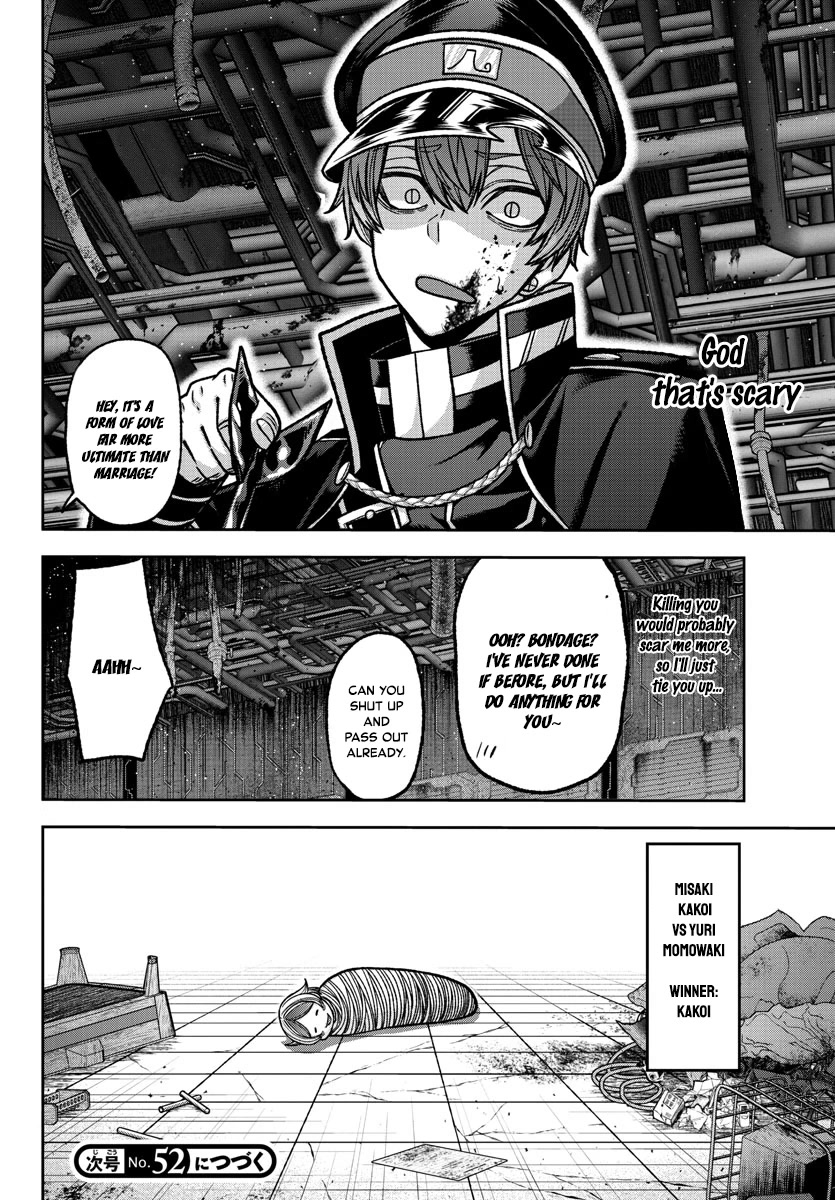 Tougen Anki Chapter 119 page 21 - Chapter 119: A Flaying Hug