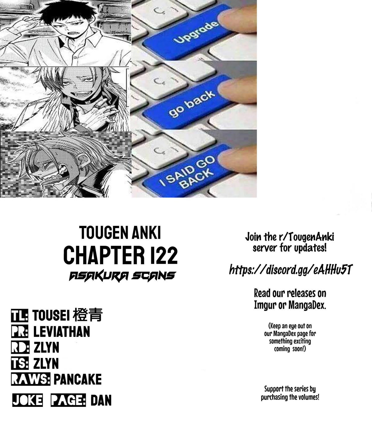Tougen Anki Chapter 122 page 20 - Chapter 122: Stimulation