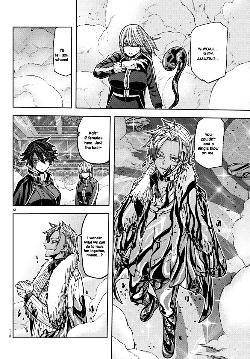 Tougen Anki Chapter 123 page 12 - Chapter 123: Golden Statues