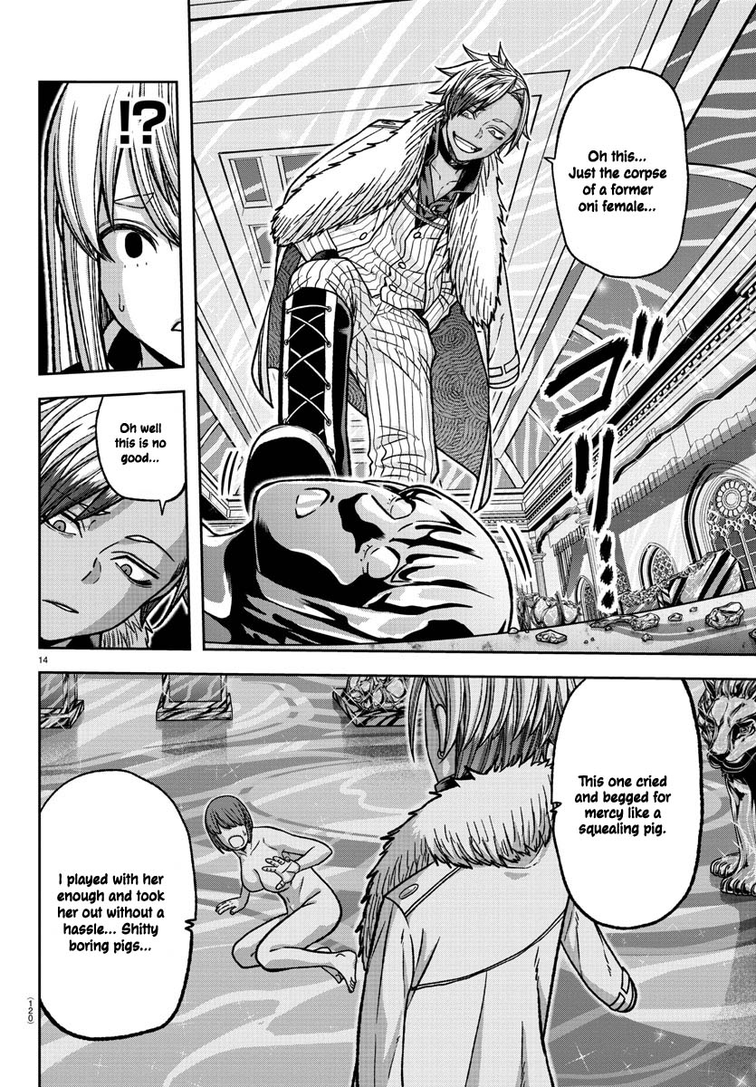 Tougen Anki Chapter 123 page 14 - Chapter 123: Golden Statues