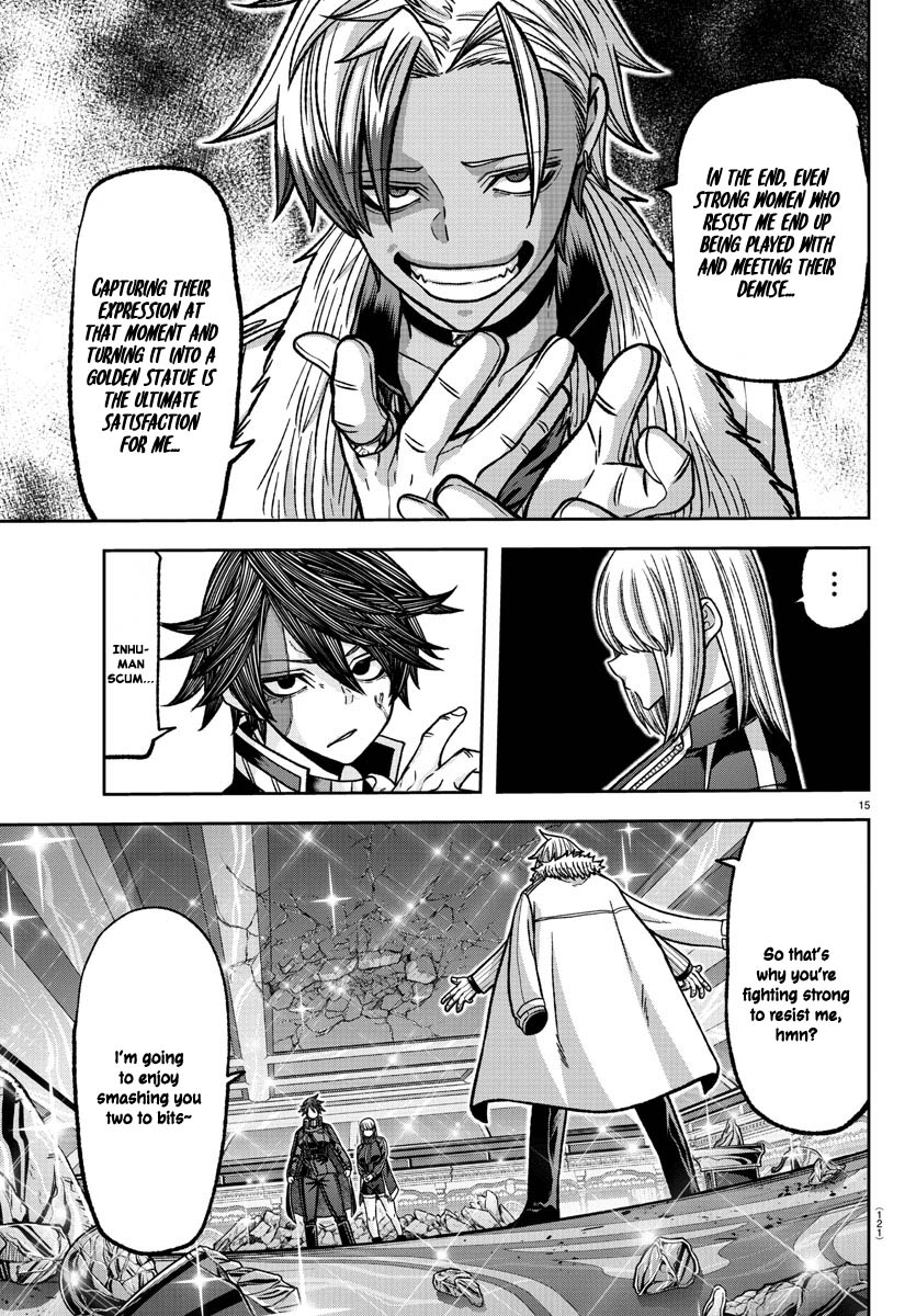 Tougen Anki Chapter 123 page 15 - Chapter 123: Golden Statues