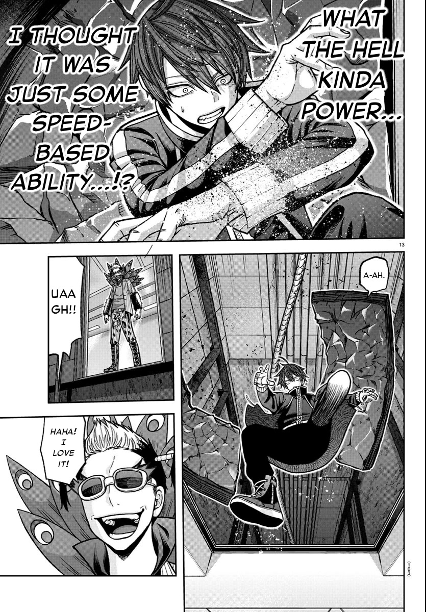 Tougen Anki Chapter 124 page 13 - Chapter 124: Elevator Boys
