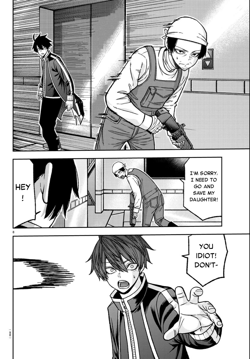 Tougen Anki Chapter 124 page 8 - Chapter 124: Elevator Boys