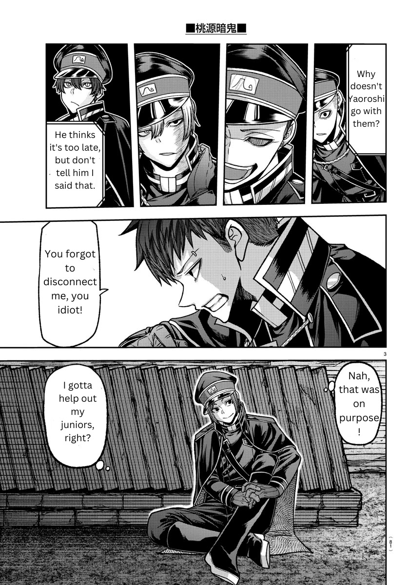 Tougen Anki Chapter 129 page 3 - Chapter 129: Bye-Bye