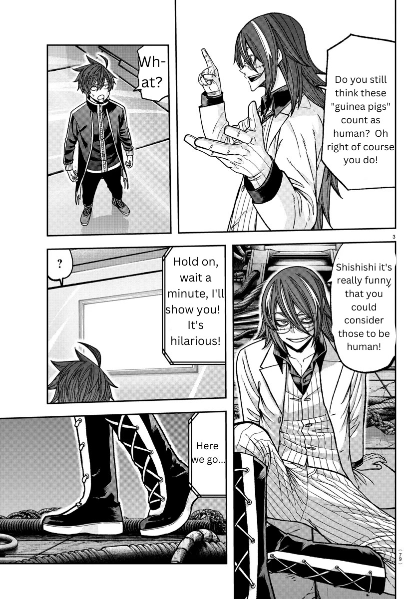 Tougen Anki Chapter 130 page 3 - Chapter 130: A Scum Scientist