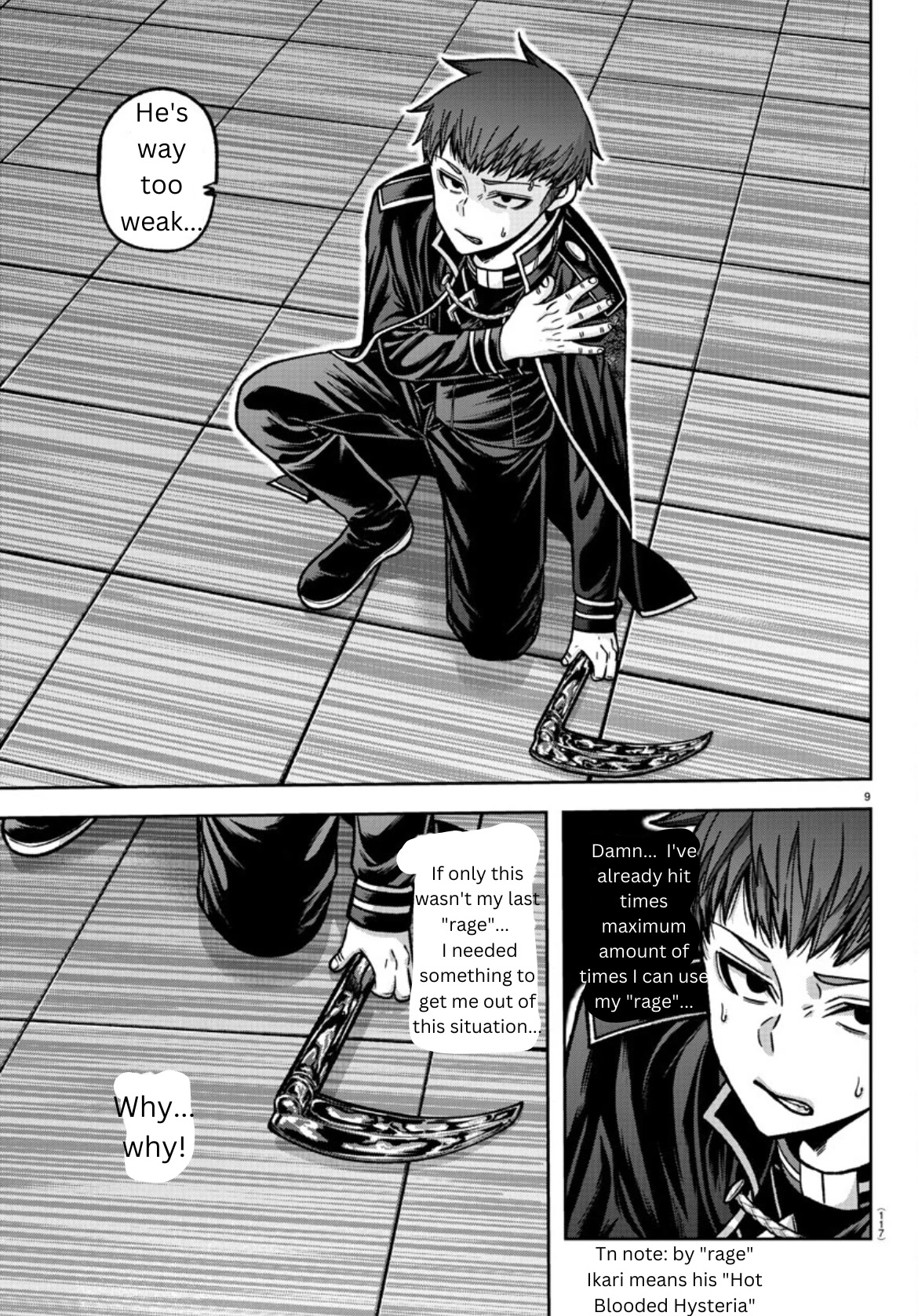 Tougen Anki Chapter 149 page 9 - Chapter 149: Crossing