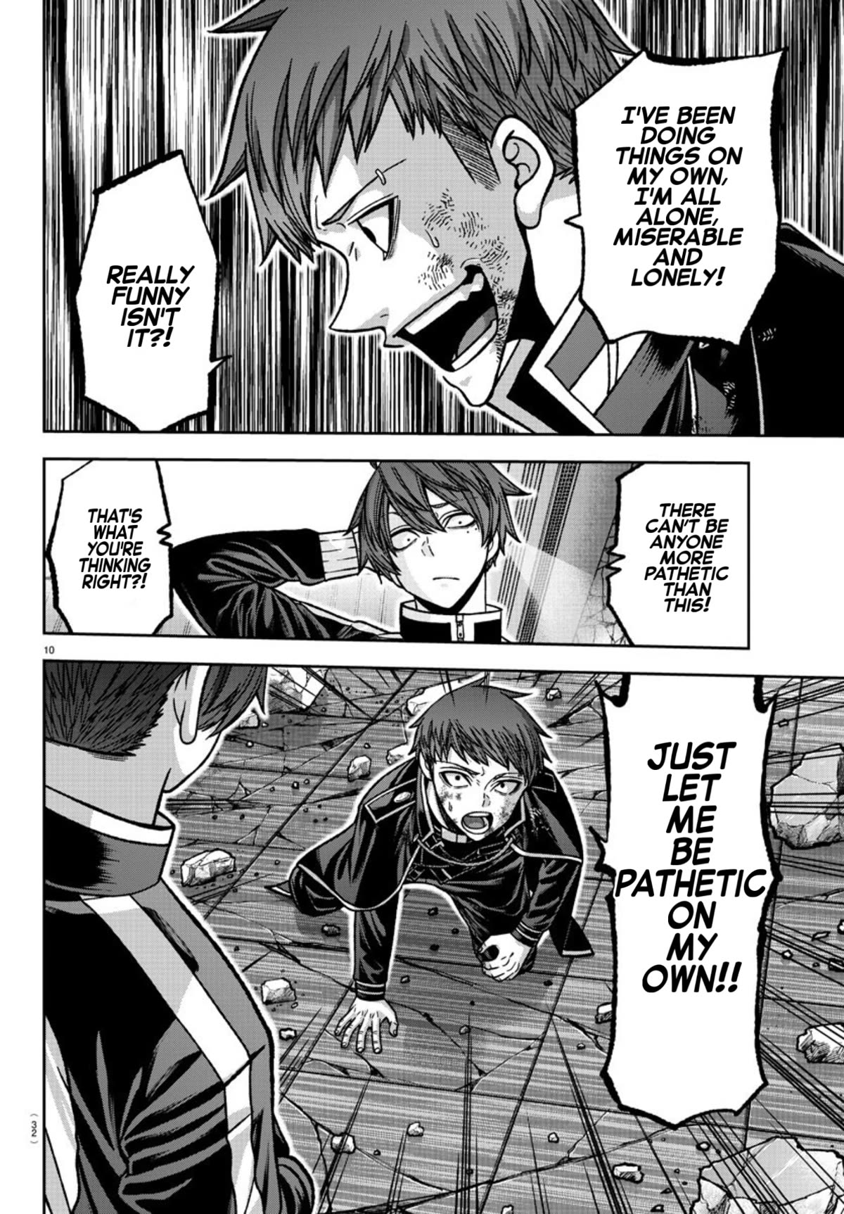 Tougen Anki Chapter 150 page 11 - Chapter 150: I want to lean on you