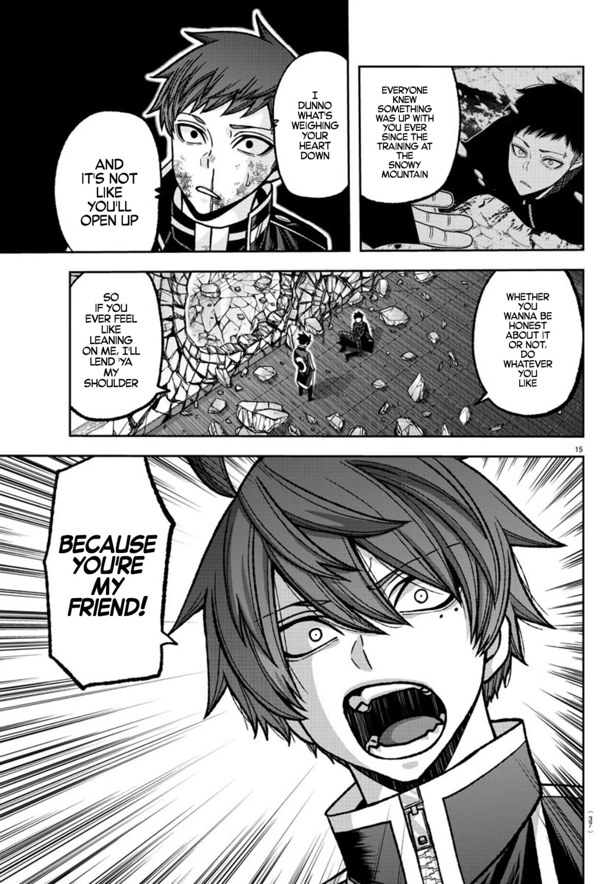 Tougen Anki Chapter 150 page 16 - Chapter 150: I want to lean on you