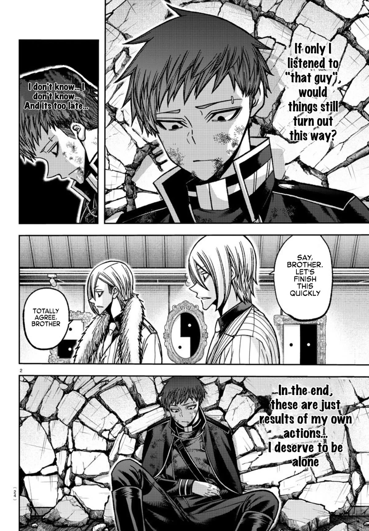 Tougen Anki Chapter 150 page 3 - Chapter 150: I want to lean on you