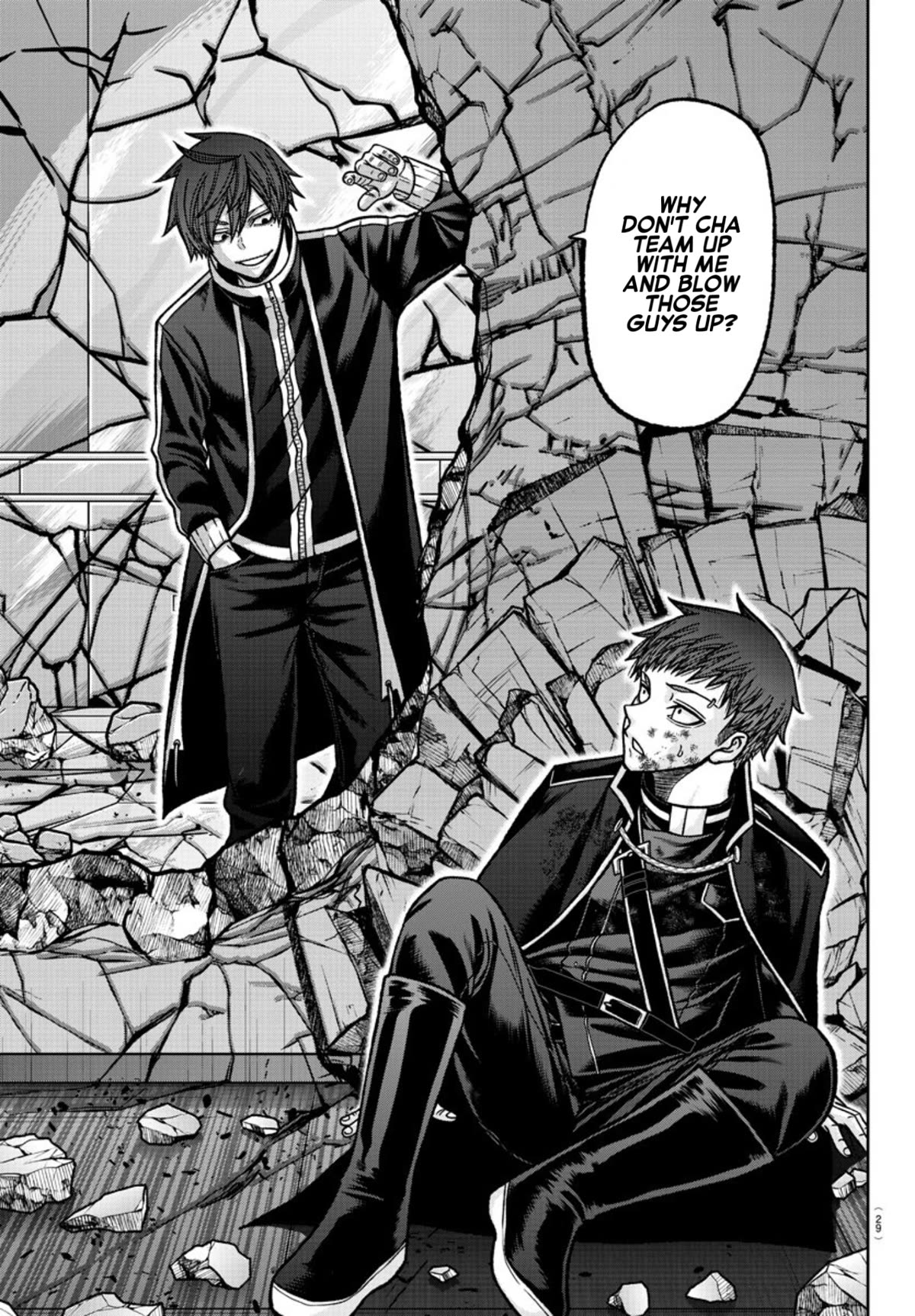 Tougen Anki Chapter 150 page 8 - Chapter 150: I want to lean on you