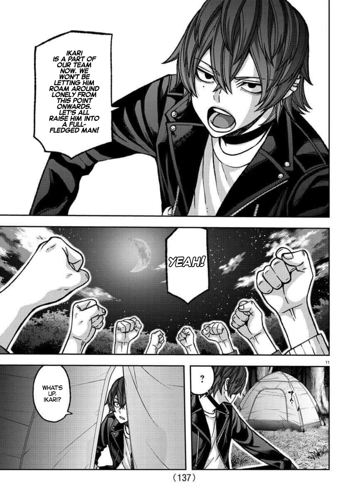 Tougen Anki Chapter 151 page 11 - Chapter 151: Tenma
