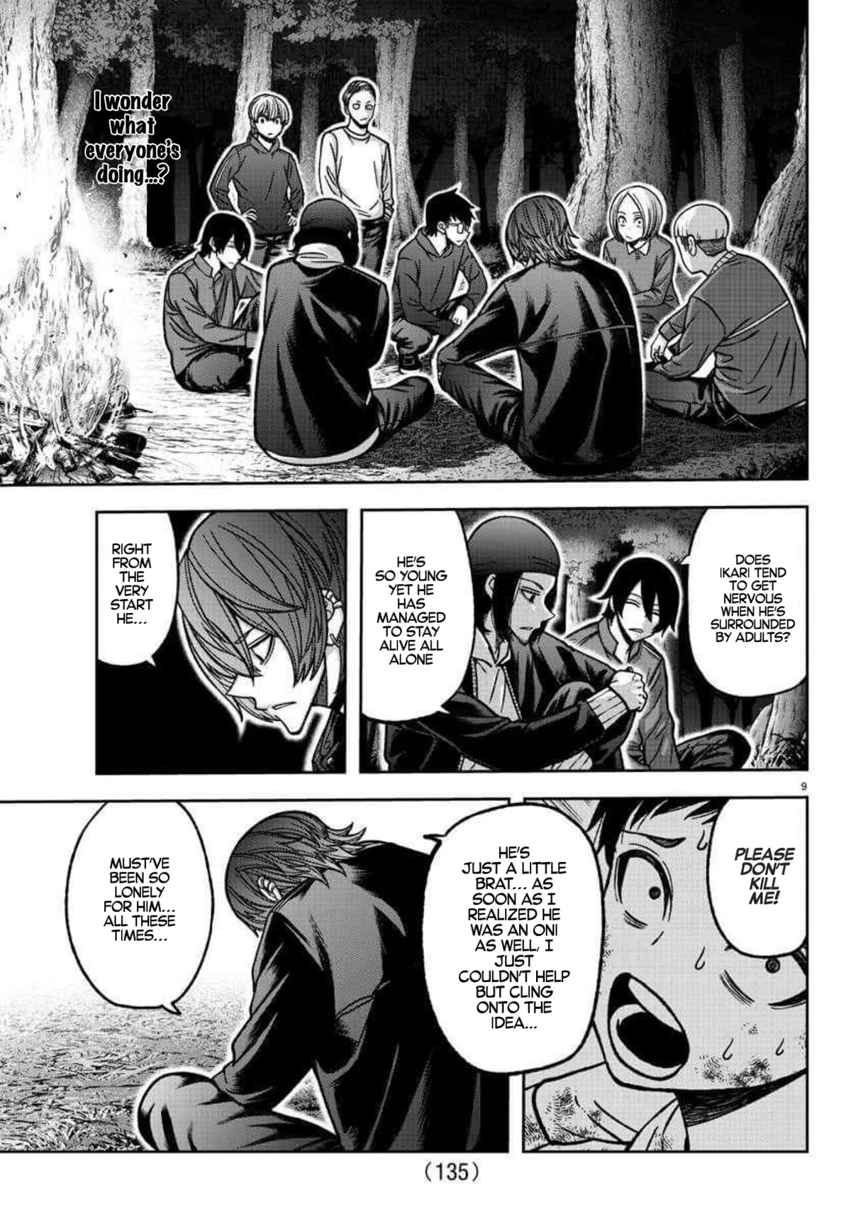 Tougen Anki Chapter 151 page 9 - Chapter 151: Tenma
