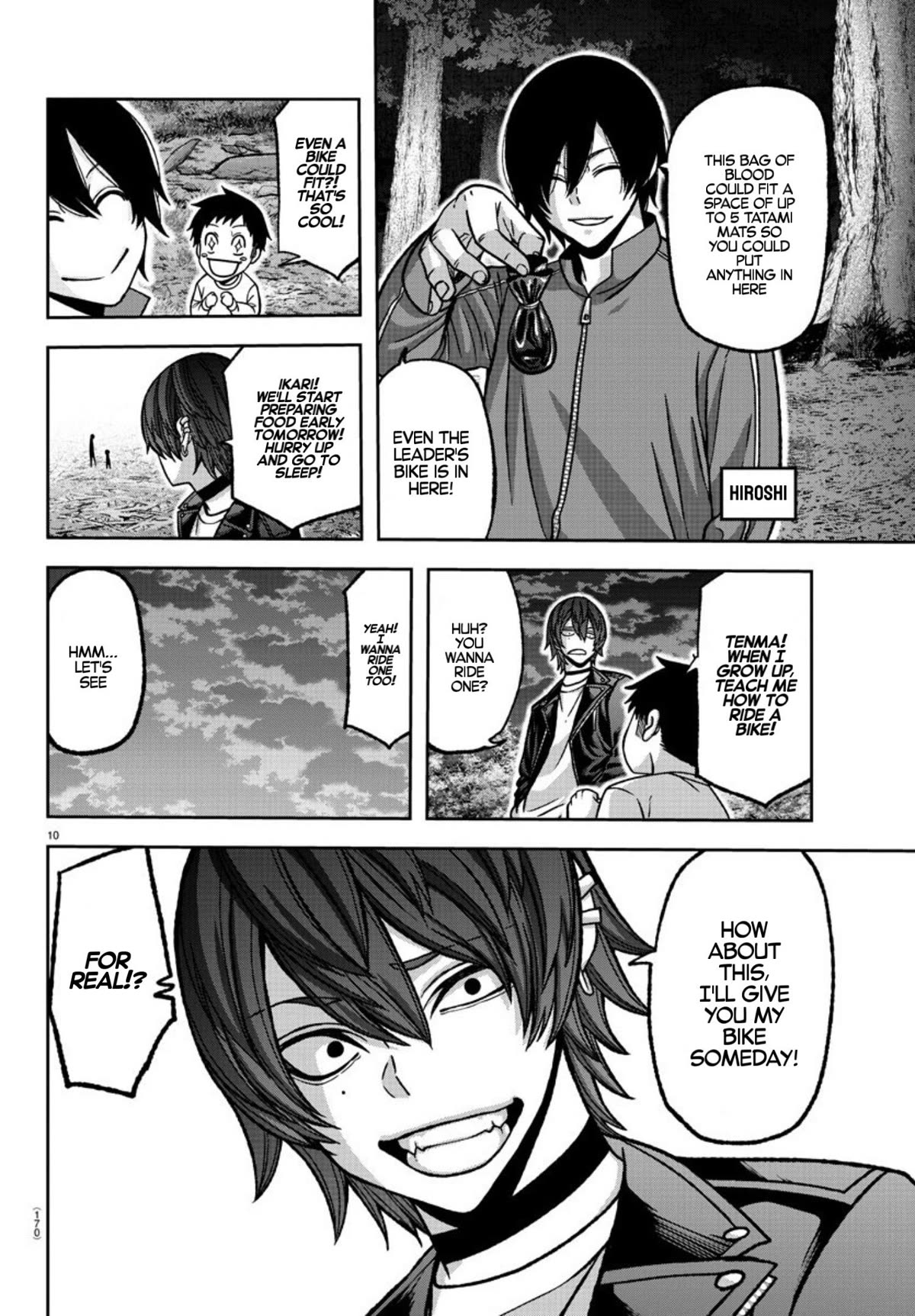 Tougen Anki Chapter 152 page 10 - Chapter 152: Tenderness