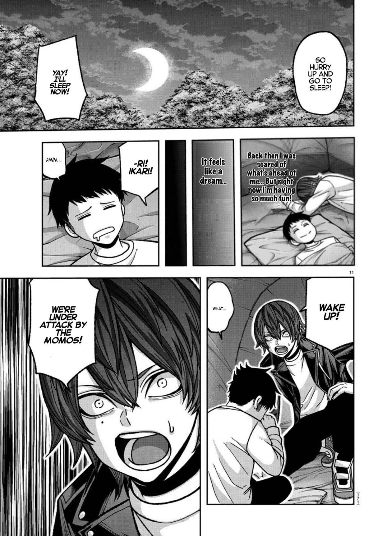 Tougen Anki Chapter 152 page 11 - Chapter 152: Tenderness