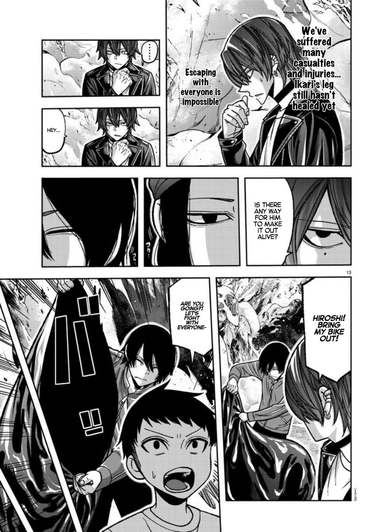 Tougen Anki Chapter 152 page 13 - Chapter 152: Tenderness
