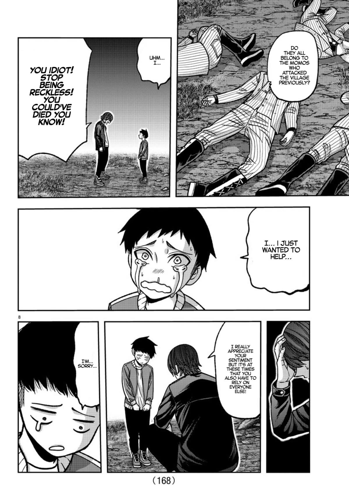 Tougen Anki Chapter 152 page 8 - Chapter 152: Tenderness