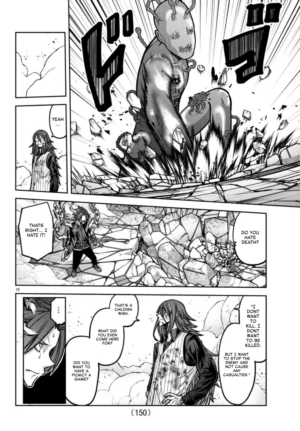 Tougen Anki Chapter 160 page 12 - Chapter 160: The First Time