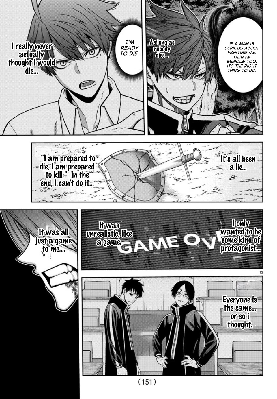 Tougen Anki Chapter 160 page 13 - Chapter 160: The First Time