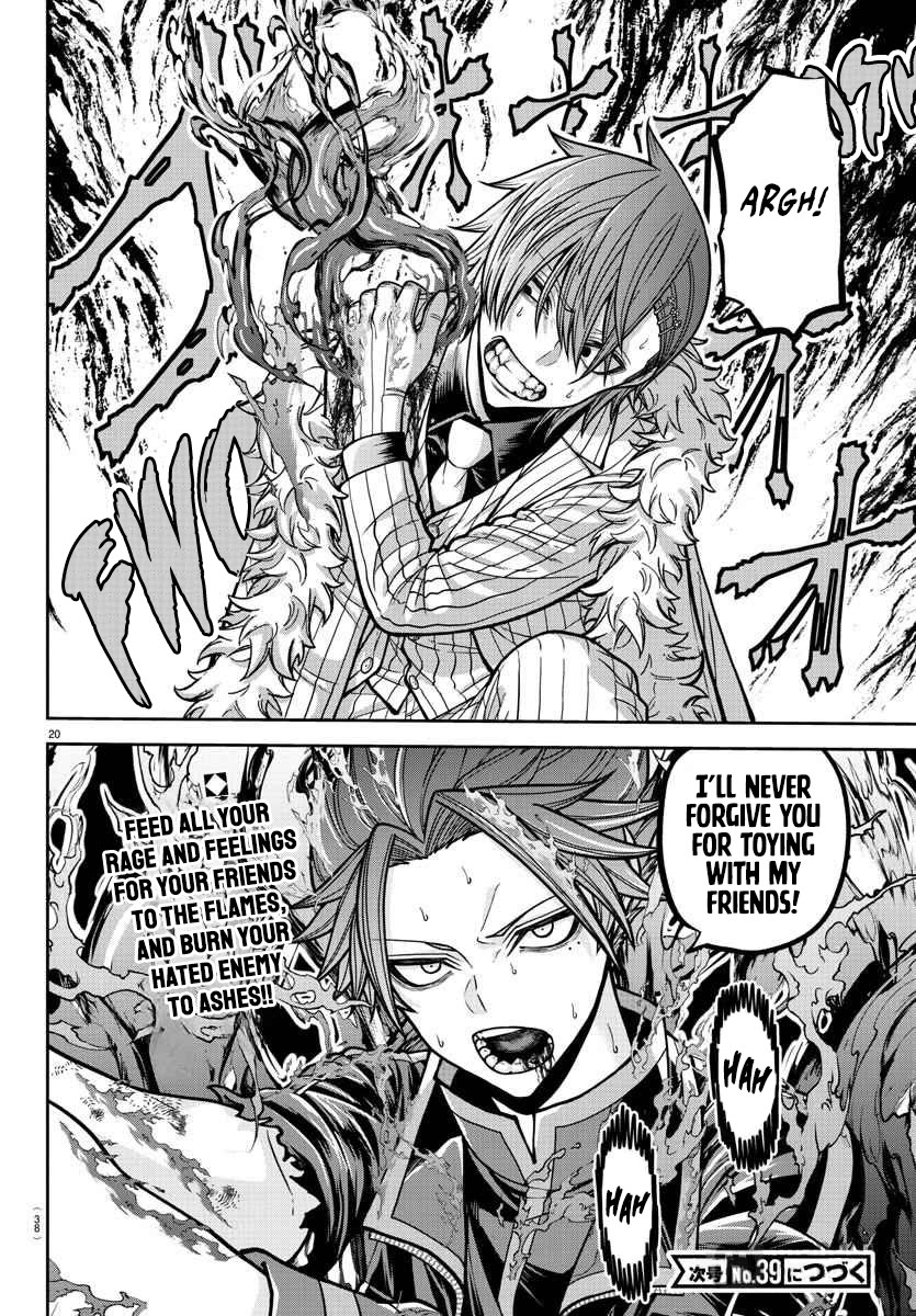Tougen Anki Chapter 196 page 19 - Chapter 196: The Difference in Heat