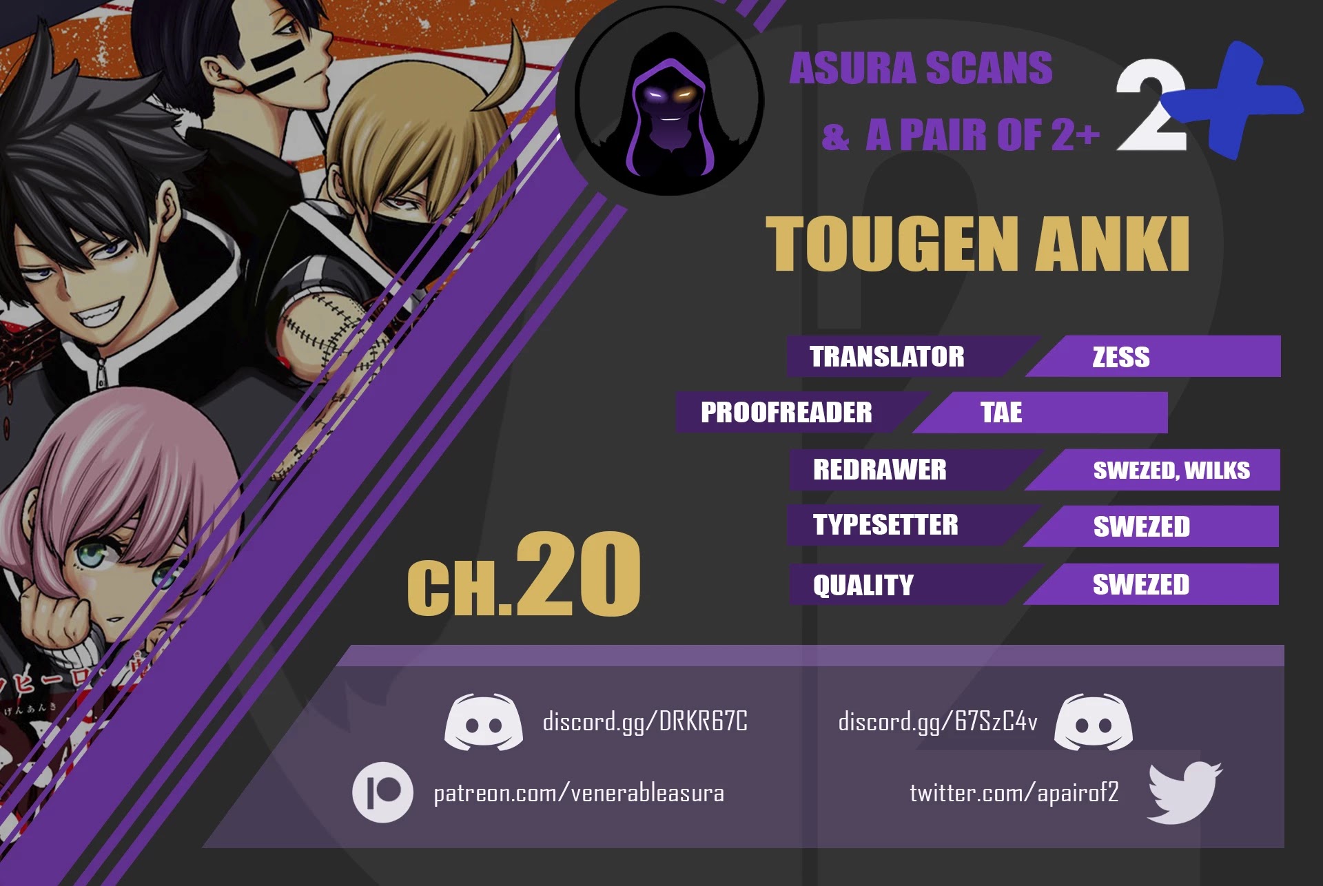 Tougen Anki Chapter 20 page 20 - Chapter 20: Beauties are Trouble
