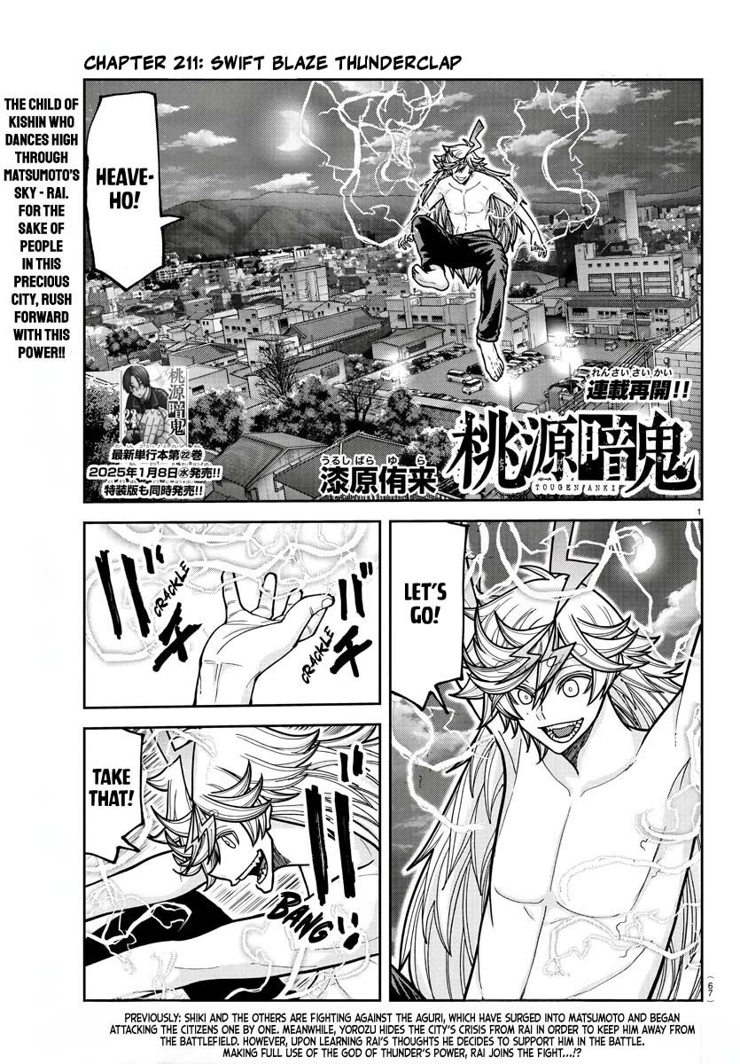 Tougen Anki Chapter 211 page 1 - Chapter 211: Swift Blaze Thunderclap
