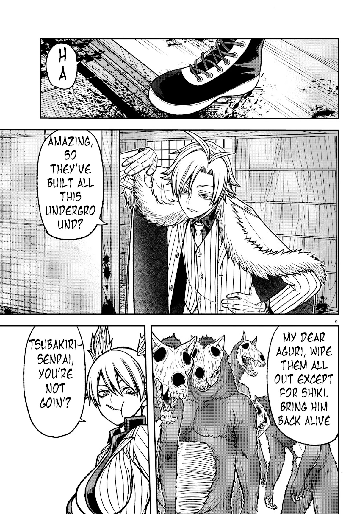 Tougen Anki Chapter 22 page 9 - Chapter 22: The Obsessively Devoted Woman