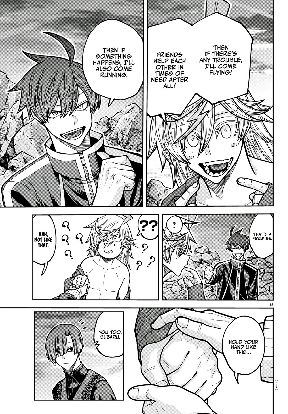Tougen Anki Chapter 220 page 15 - Chapter 220: Bye-bye