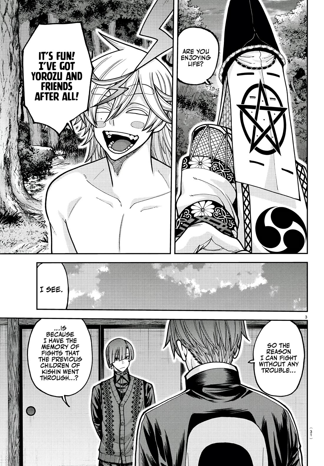 Tougen Anki Chapter 220 page 3 - Chapter 220: Bye-bye