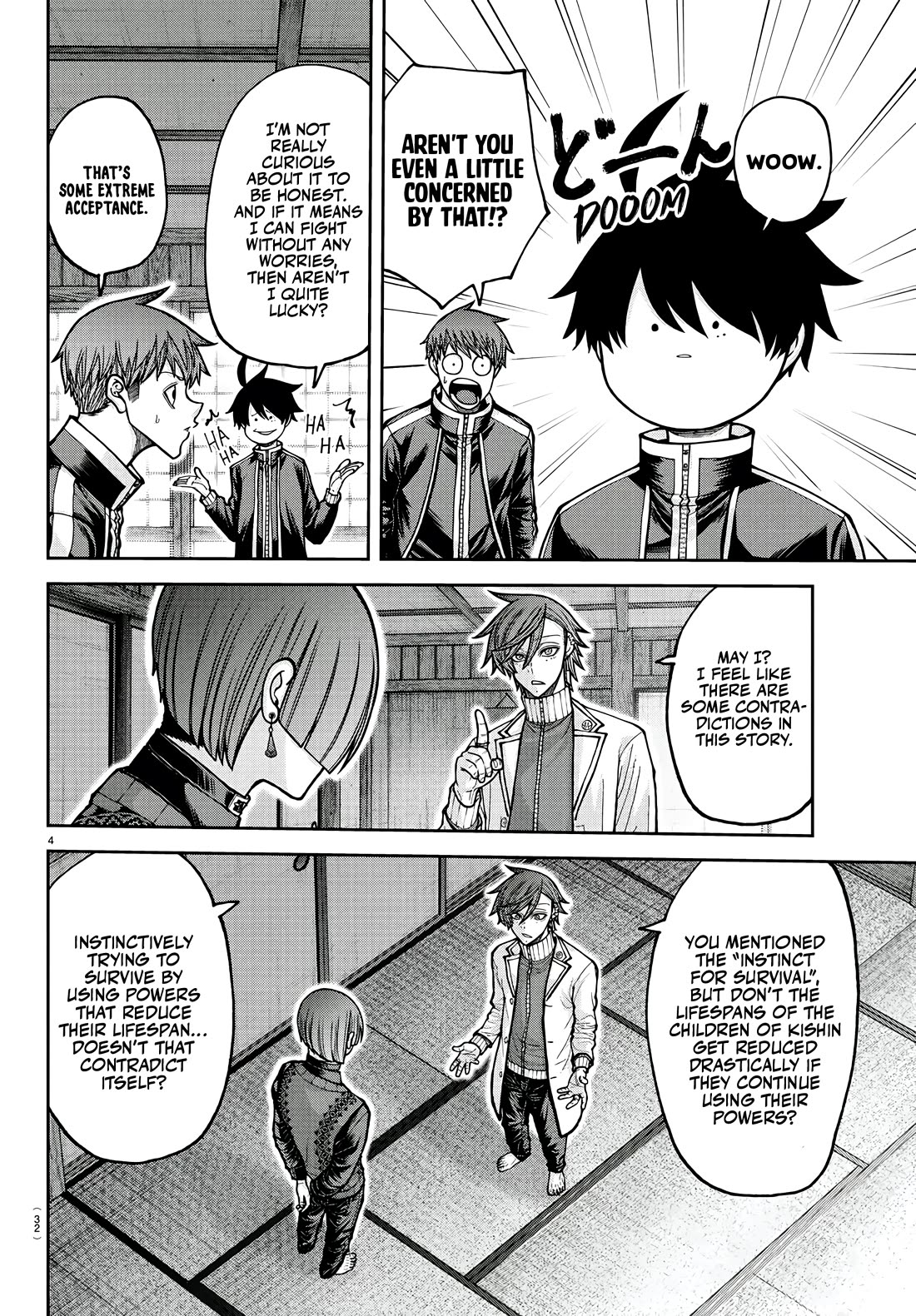 Tougen Anki Chapter 220 page 4 - Chapter 220: Bye-bye