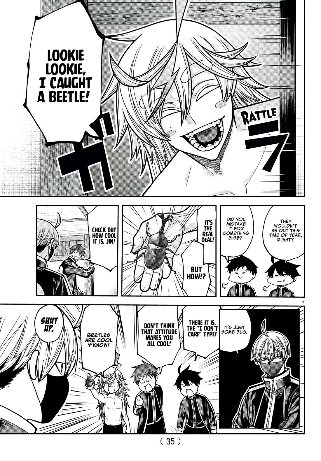 Tougen Anki Chapter 220 page 7 - Chapter 220: Bye-bye