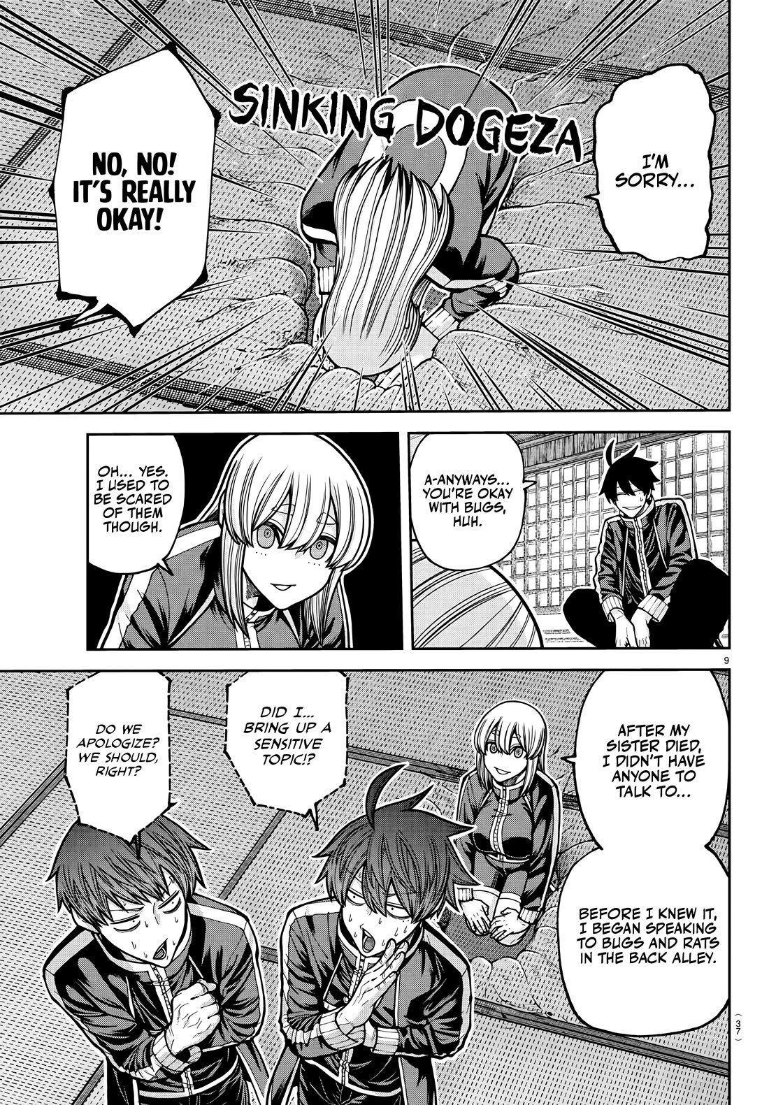 Tougen Anki Chapter 220 page 9 - Chapter 220: Bye-bye