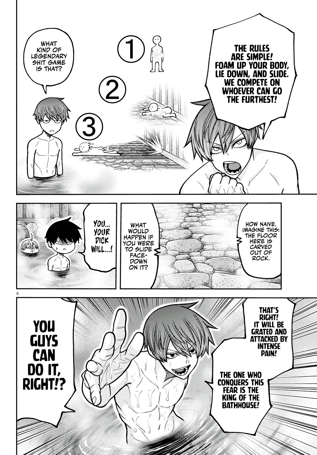 Tougen Anki Chapter 221 page 6 - Chapter 221: King of the Bathhouse