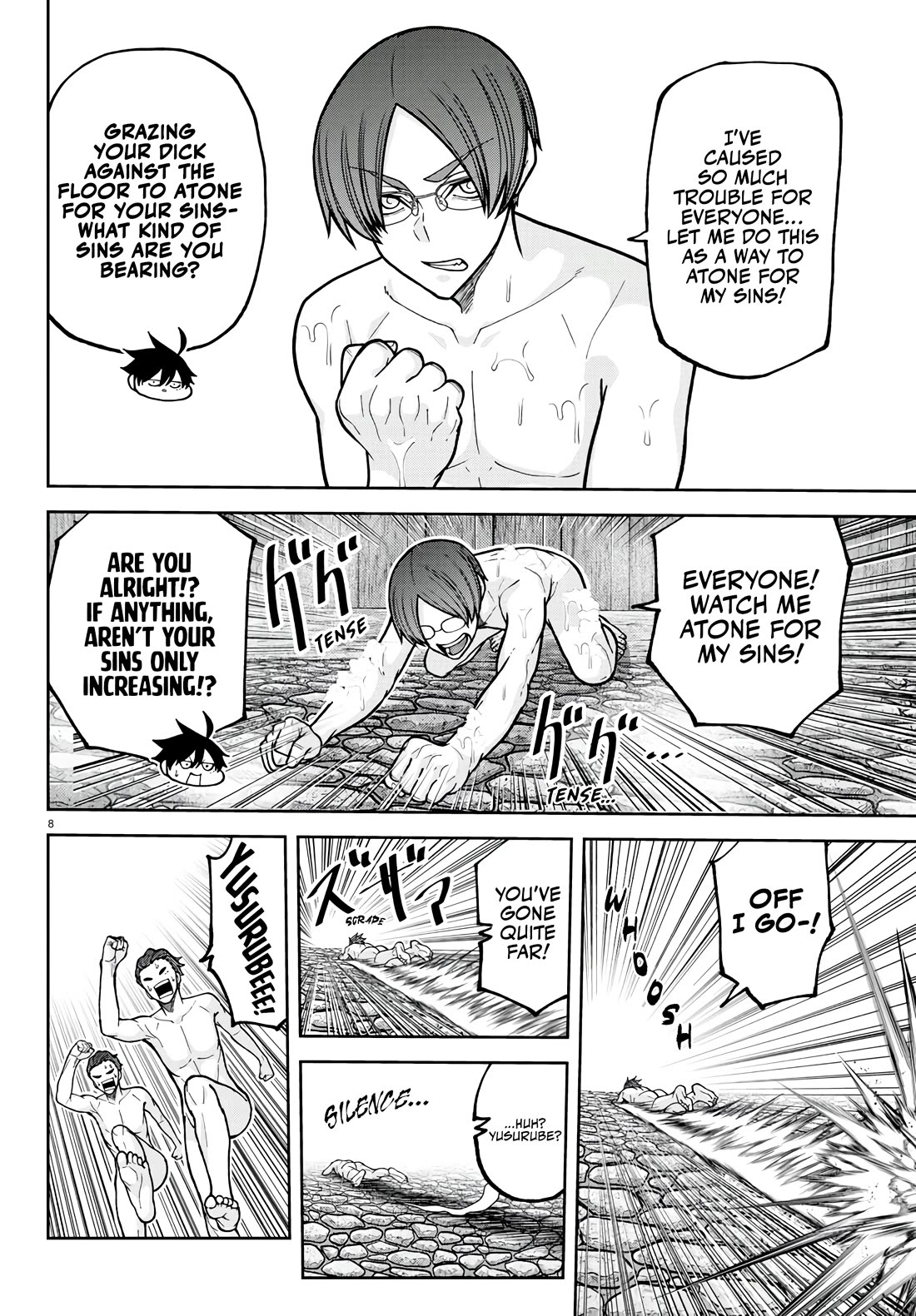 Tougen Anki Chapter 221 page 8 - Chapter 221: King of the Bathhouse