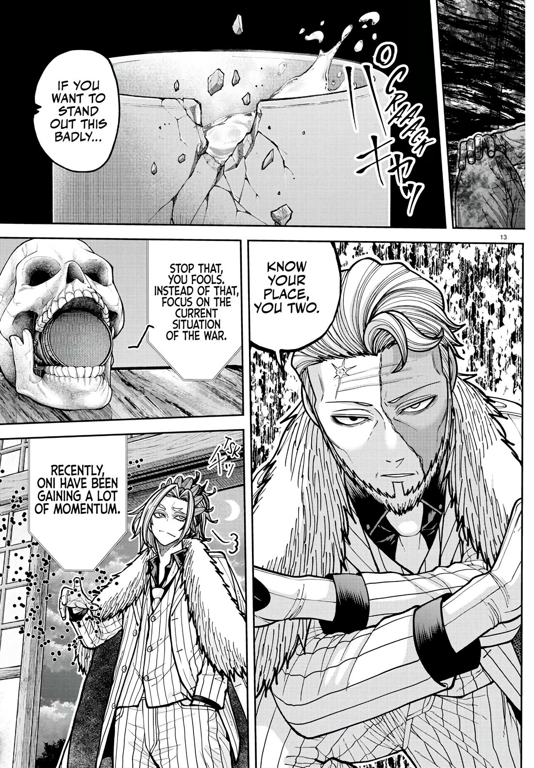 Tougen Anki Chapter 222 page 13 - Chapter 222: Harbringers of Change