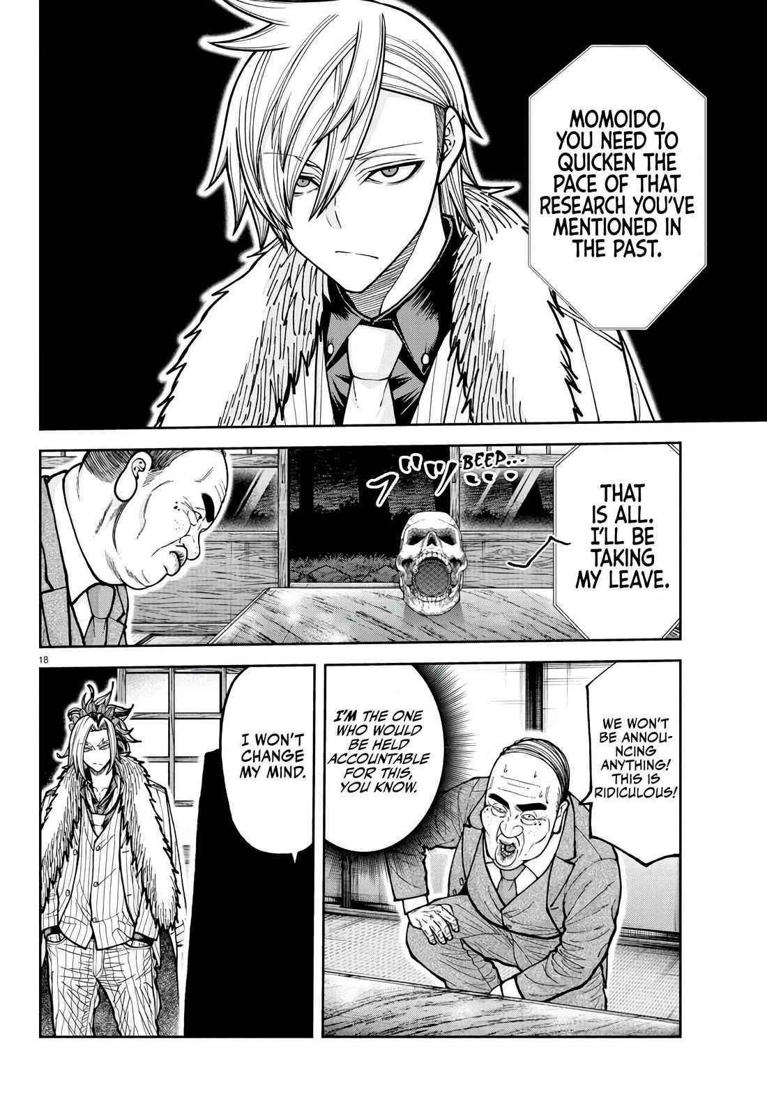 Tougen Anki Chapter 222 page 18 - Chapter 222: Harbringers of Change