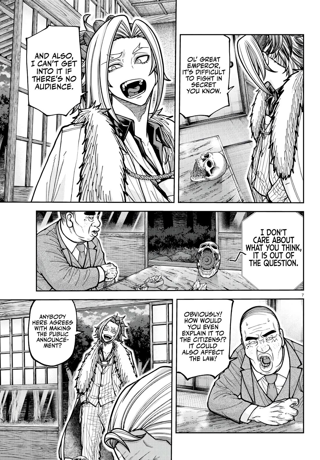 Tougen Anki Chapter 222 page 8 - Chapter 222: Harbringers of Change