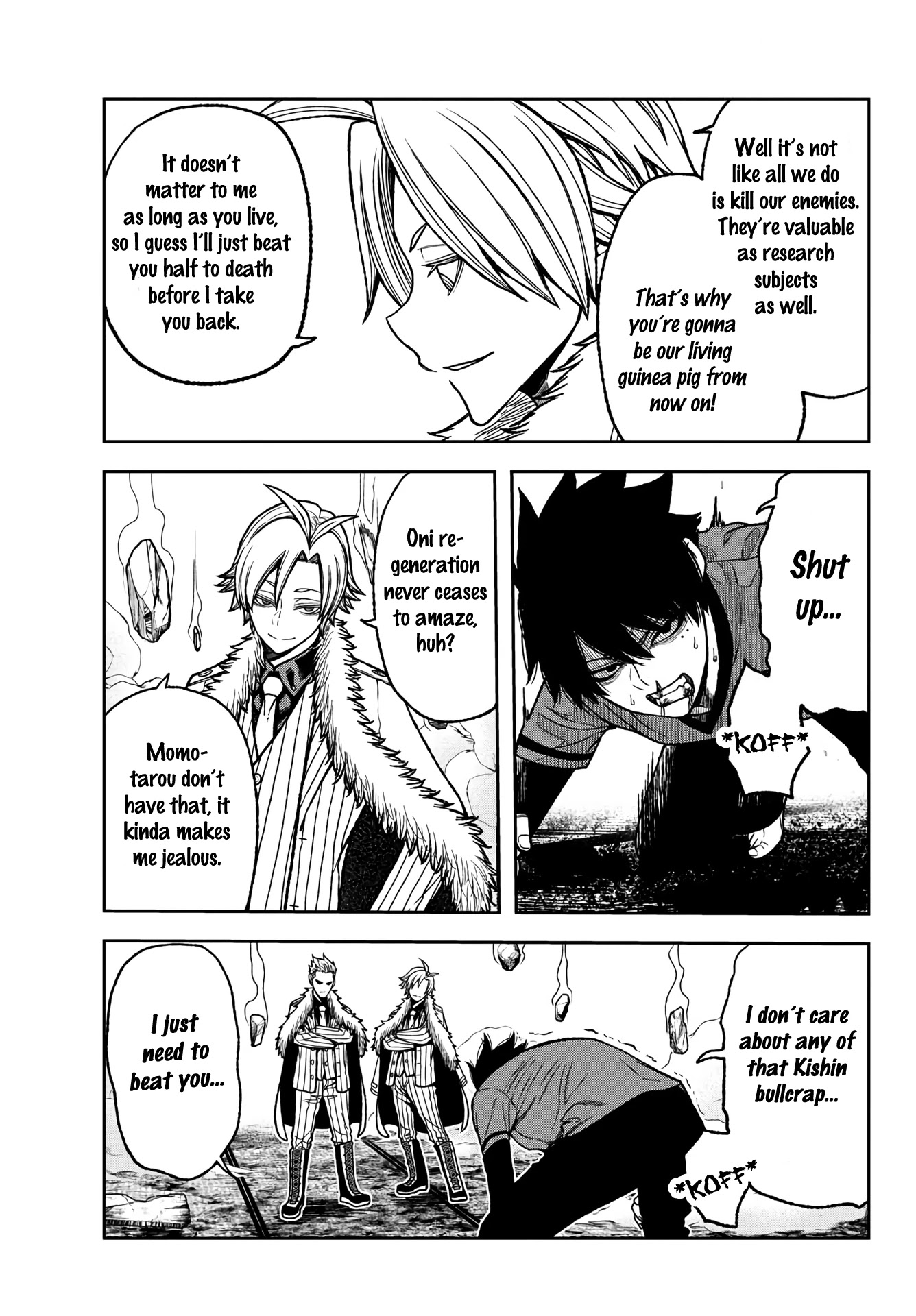 Tougen Anki Chapter 31 page 15 - Chapter 31: Child of the Kishin