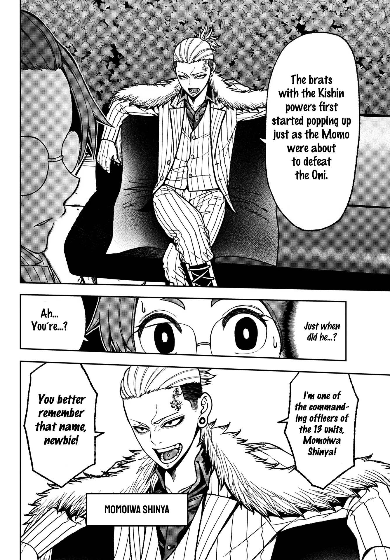 Tougen Anki Chapter 31 page 6 - Chapter 31: Child of the Kishin