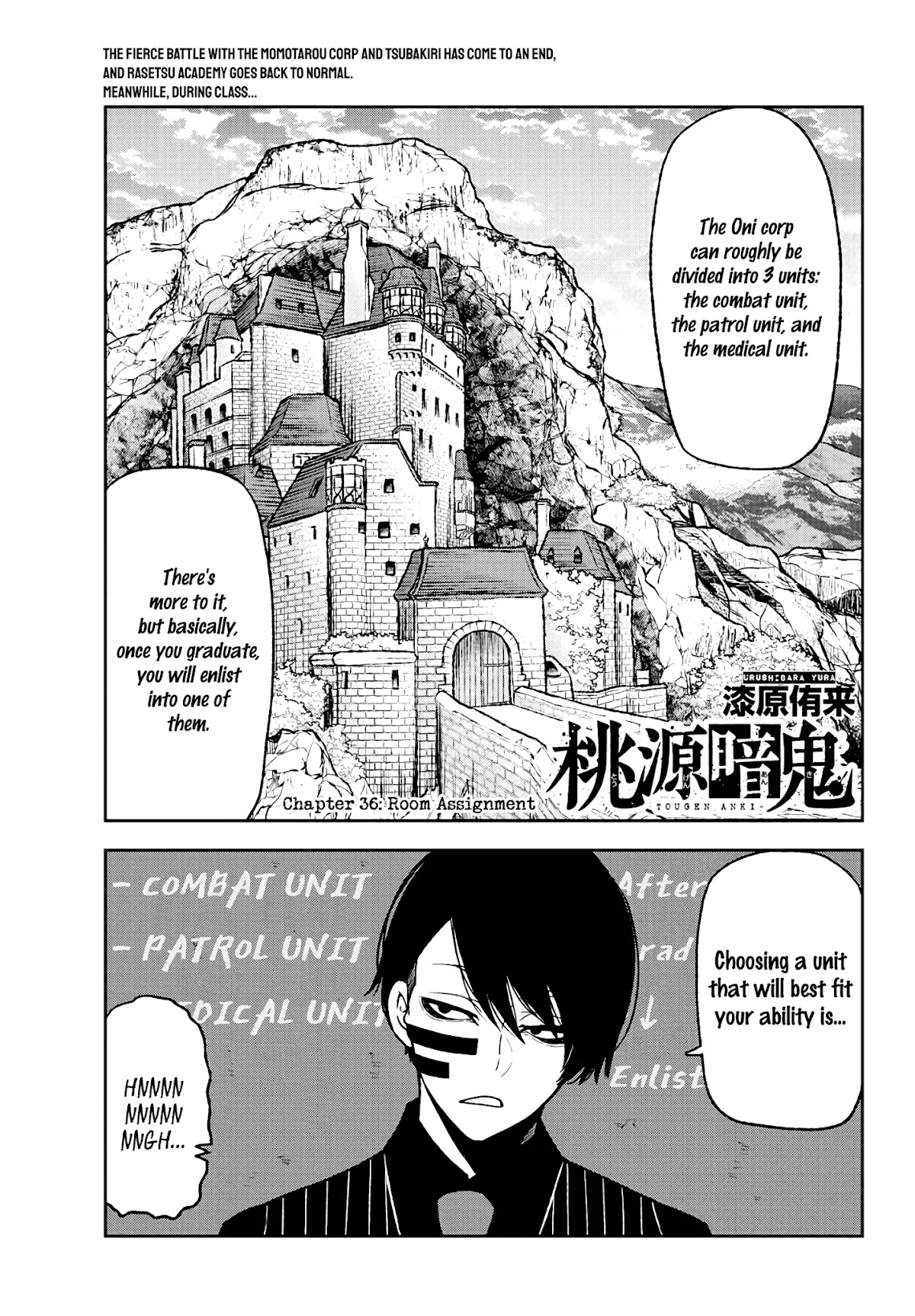 Tougen Anki Chapter 36 page 1 - Chapter 36: Room Assignment