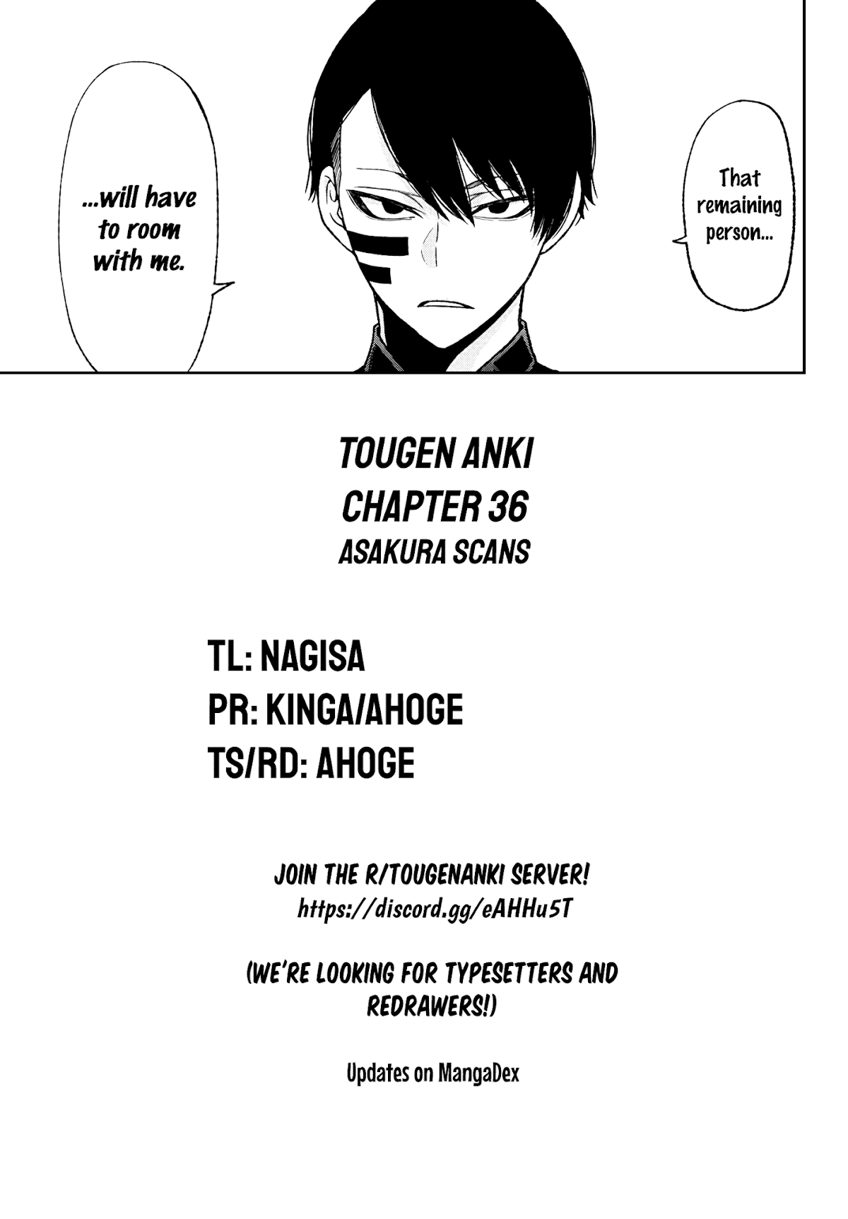 Tougen Anki Chapter 36 page 21 - Chapter 36: Room Assignment