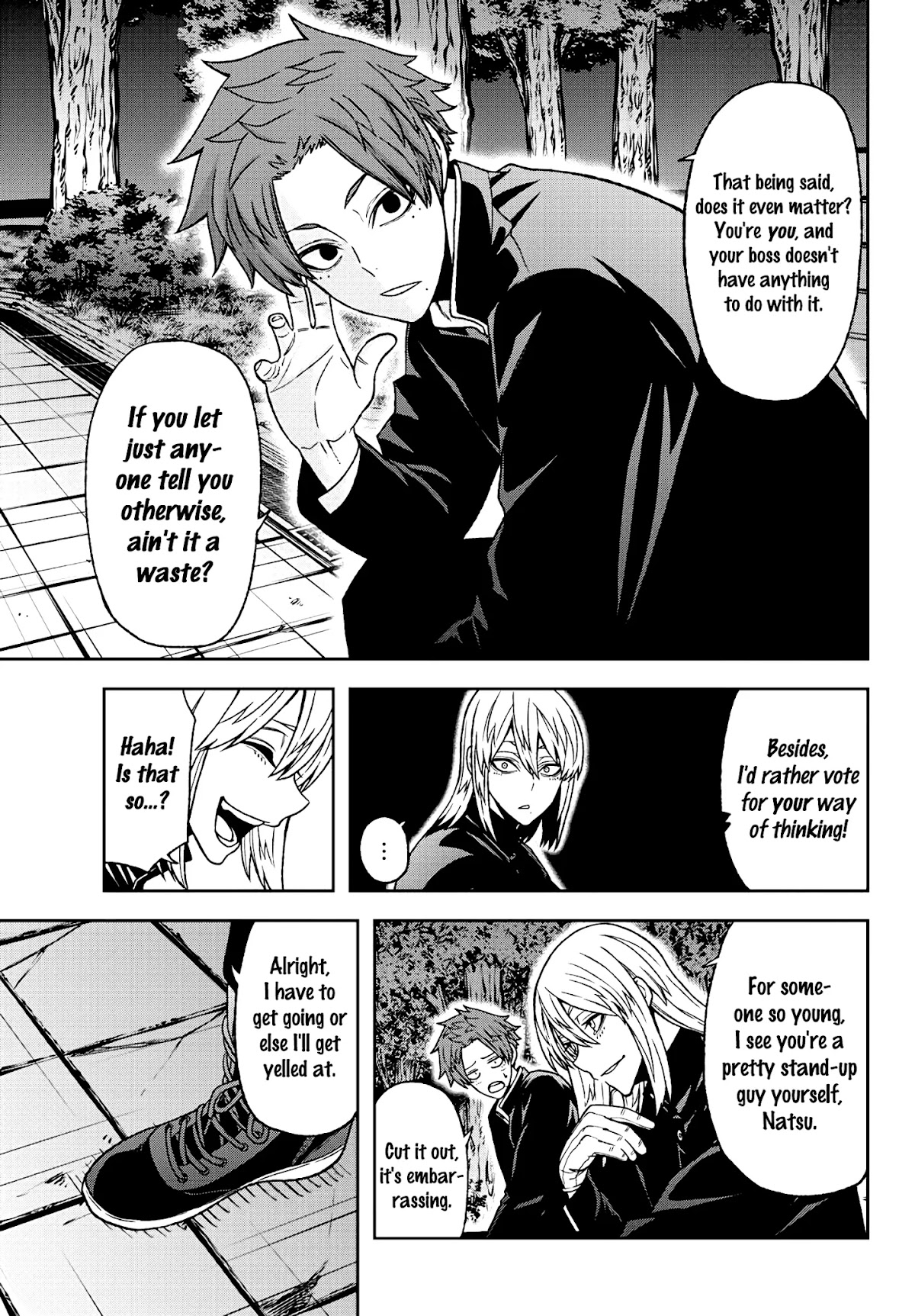 Tougen Anki Chapter 37 page 15 - Chapter 37: "Gate of the Gods" Mikado